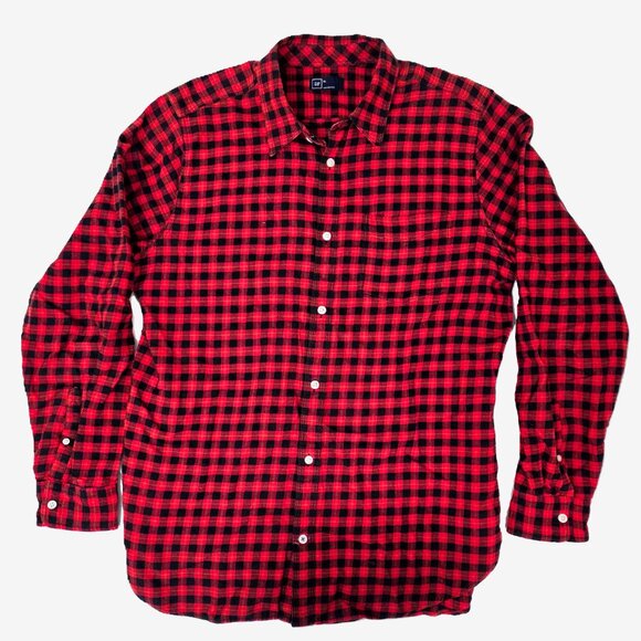 One-of-a-Kind Jurassic Par Custom GAP Button Down Shirt (Size: Men's XL) - Picture 4 of 8